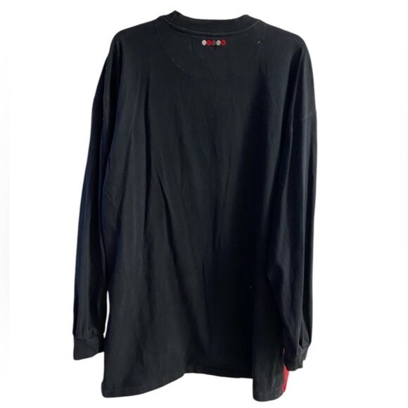 Coogi crewneck shirt long sleeve men black vintage y2k 3XL - Picture 2 of 7
